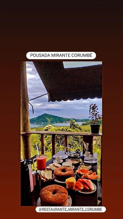 Pousada E Restaurante Mirante Corumbe Parati Esterno foto